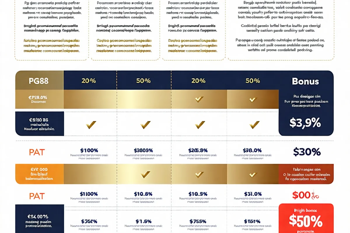 Chi tiết các gói khuyến mãi PG88