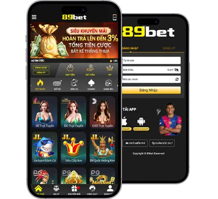 Giao diện đăng nhập 8XBET