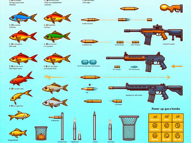 Biểu đồ minh họa cơ chế điểm thưởng và các loại cá trong game bắn cá pg88