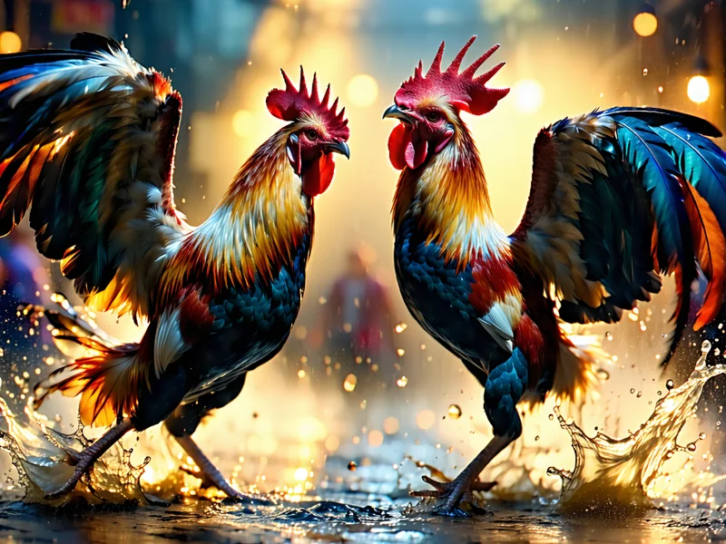 Hình ảnh Đá Gà trực tuyến tại PG88 với không khí kịch tính