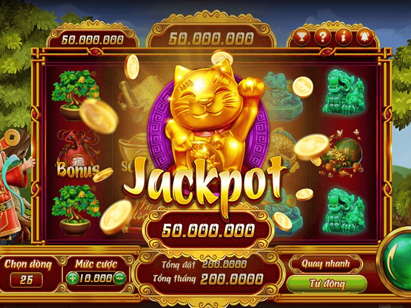 Máy đánh bạc và Jackpot