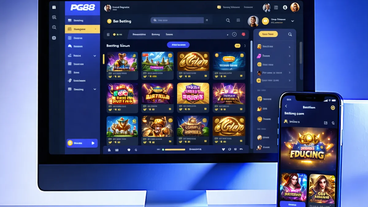 Tổng quan nền tảng cá cược PG88 với giao diện thân thiện và các trò chơi đa dạng
